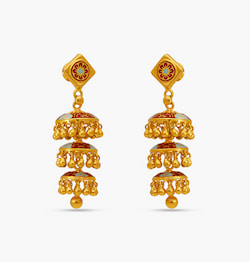 The Blissful Blush Earring